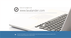 Desktop Screenshot of lavalander.com